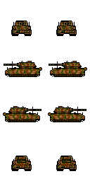超重戦車 キャラクタ画像 ドット絵素材 Rmake